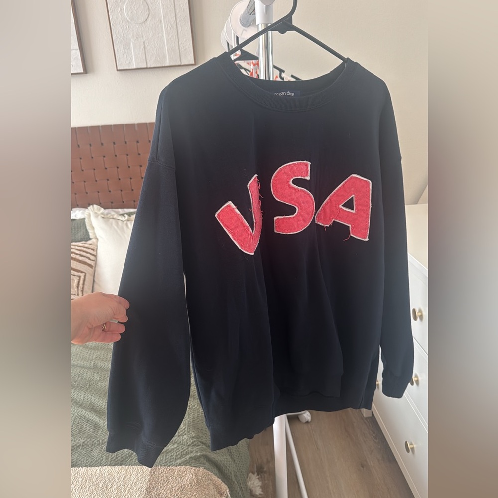 USA oversized Sweatshirt